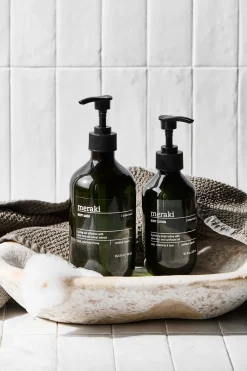 Meraki Gel de ducha Cotton Haze negro Clearance