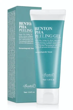 Benton Gel exfoliante PHA Estampado azul