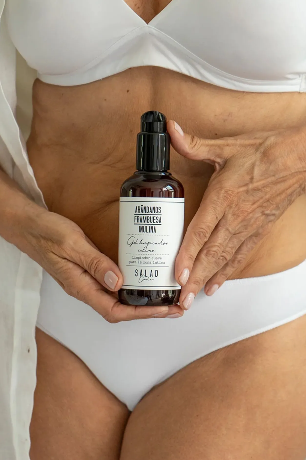 Salad Code Gel limpiador íntimo beige Outlet