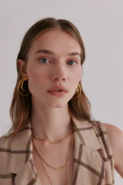 Hoss Intropia Gia. Blusa estampada Marfil Discount