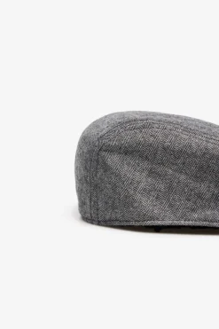 Cortefiel Gorra clásica tejido Gris oscuro Hot