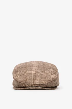 Cortefiel Gorra clásica tejido Camel New