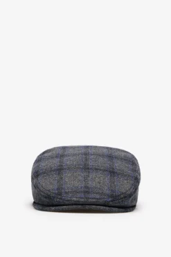 Cortefiel Gorra clásica tejido Gris oscuro Sale