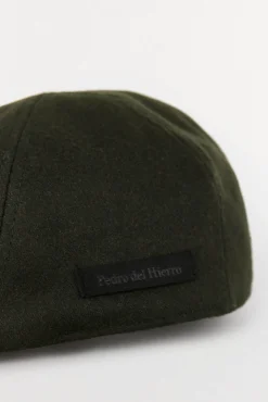 Pedro del Hierro Gorra clásica textil Verde