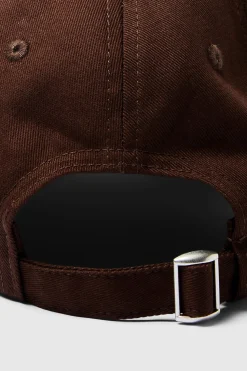 Selected Gorra con bordado 100% algodón orgánico Marr&oacute;n Clearance