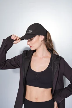 Dash and Stars Gorra técnica ajustable logo negra negro Sale