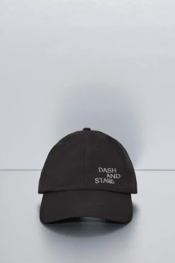 Dash and Stars Gorra técnica ajustable logo negra negro Sale