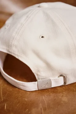 OOTO Gorra visera textil Beige Sale