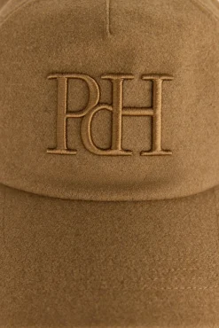 Pedro del Hierro Gorra visera textil Marr&oacute;n New