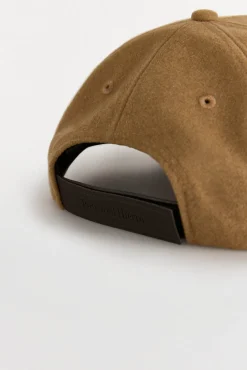 Pedro del Hierro Gorra visera textil Marr&oacute;n New