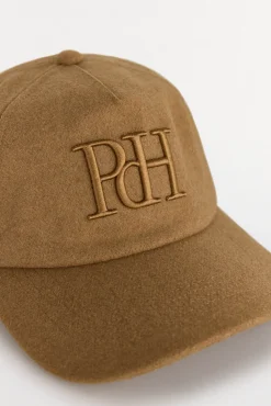 Pedro del Hierro Gorra visera textil Marr&oacute;n New