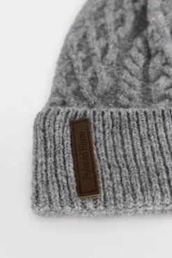 Pedro del Hierro Gorro punto Gris Best