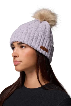 Columbia Gorro unisex Winter Blur™ II con pompón morado/lila Sale