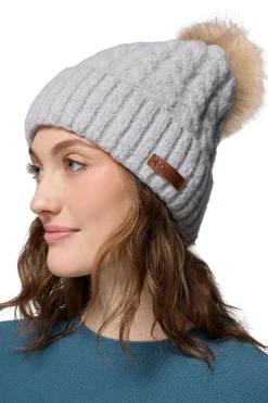 Columbia Gorro unisex Winter Blur™ II con pompón blanco