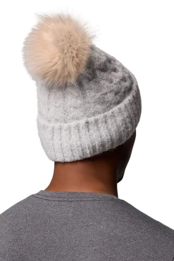Columbia Gorro unisex Winter Blur™ II con pompón blanco