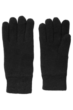 Selected Guantes confeccionados con Lana RWS. Negro