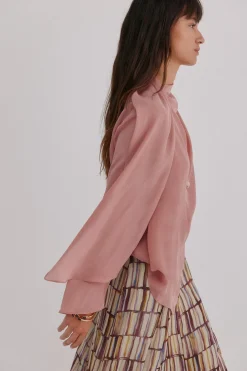 Hoss Intropia Guiada. Blusa con cruce asimétrico Marron Online