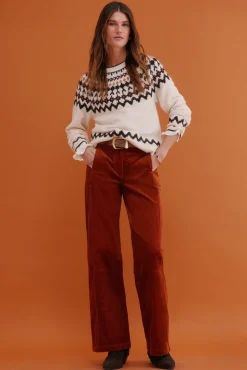 Hoss Intropia Ilma. Jersey grecas Beige Clearance