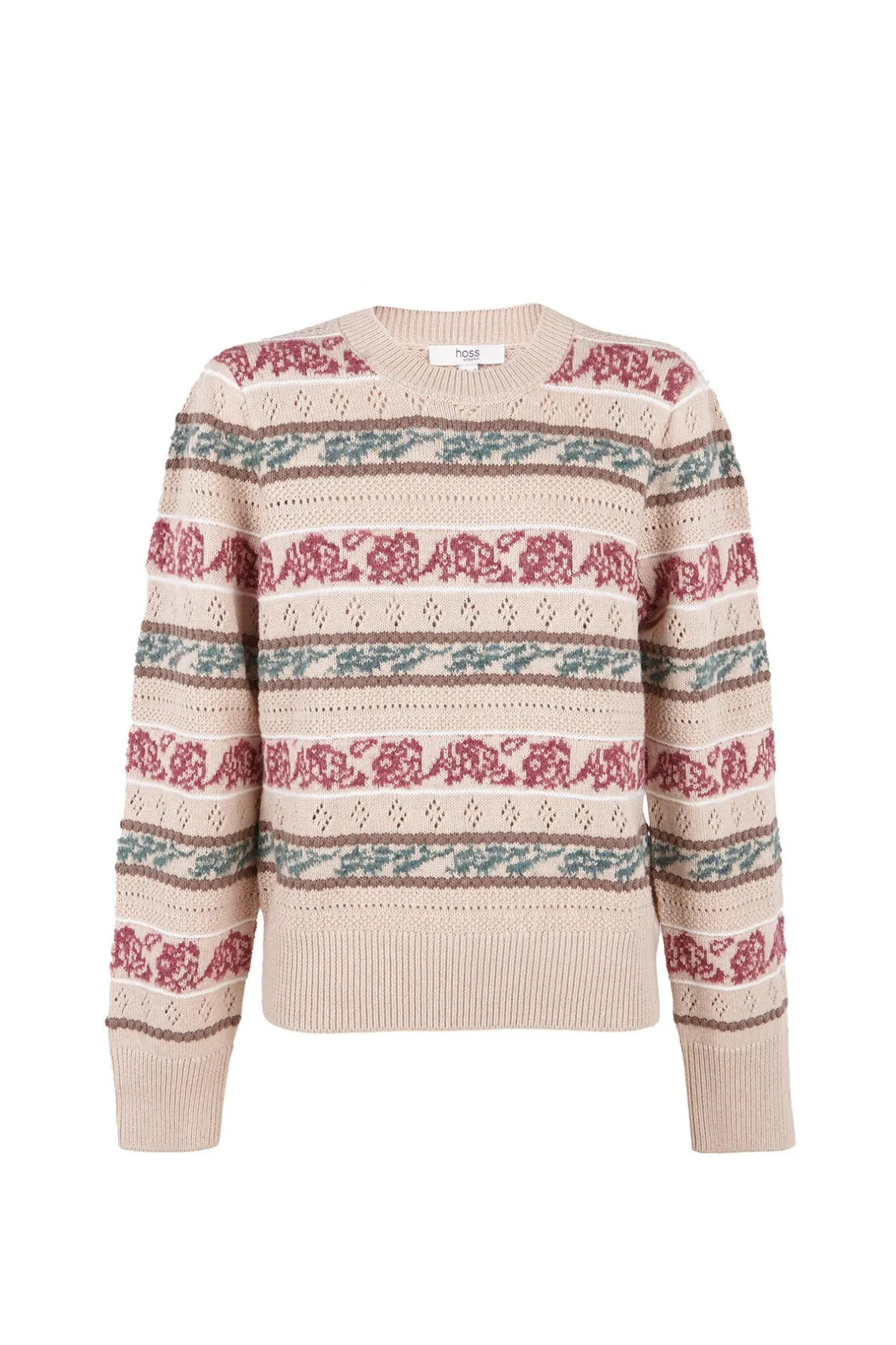 Hoss Intropia Irene. Jersey calado Multicolor Clearance