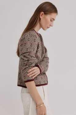 Hoss Intropia Isela. Cárdigan jacquard Multicolor Best