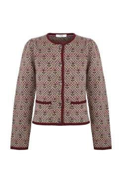 Hoss Intropia Isela. Cárdigan jacquard Multicolor Best