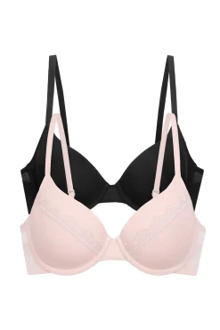 Dorina Jana 2 uds sujetador demi con relleno multicolor Discount