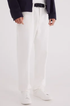 Springfield Jeans blanco straight fit marfil Best