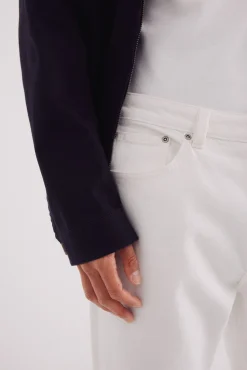 Springfield Jeans blanco straight fit marfil Best