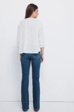 Springfield Jeans bootcut azul Online