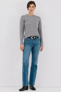 Cortefiel Jeans campana Azul Outlet