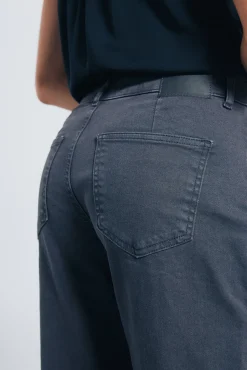 Springfield Jeans culotte tachas gris Outlet