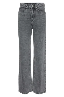 Vero Moda Jeans de tiro alto Gris Best