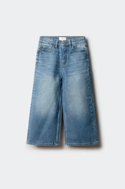 Springfield Kids Jeans denim culotte niña azul