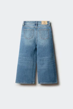 Springfield Kids Jeans denim culotte niña azul
