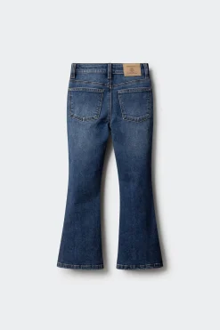 Springfield Kids Jeans denim flare niña azul New