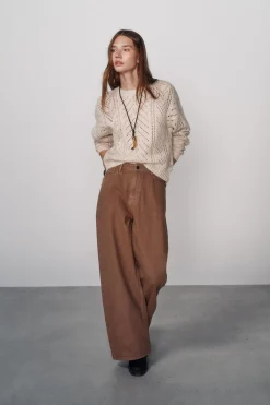 High Spirits Jeans Ember marr&oacute;n Discount