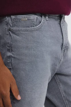 Springfield Jeans medio lavado slim fit gris