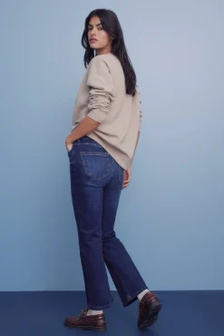 Springfield Jeans kick flare azul Clearance