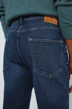 Springfield Jeans lavado medio oscuro slim fit azul Best