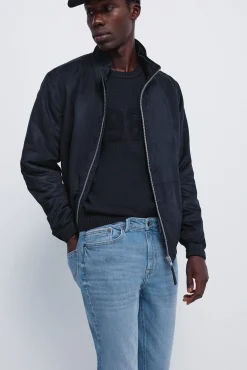 Springfield Jeans lavado medio slim fit azul Outlet