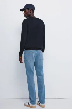 Springfield Jeans lavado medio slim fit azul Outlet