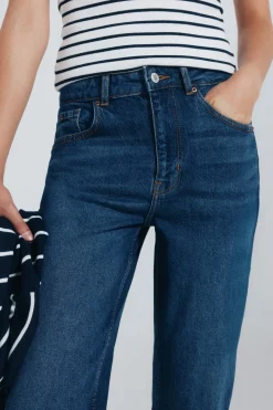 Springfield Jeans mom azul New