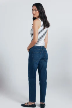 Springfield Jeans mom azul New