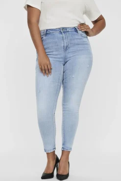Vero Moda Curve Jeans pitillo talla grande Azul Best