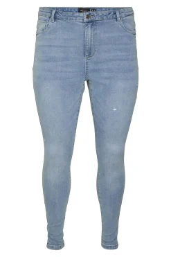 Vero Moda Curve Jeans pitillo talla grande Azul Best
