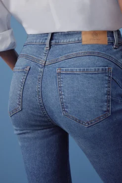 Springfield Jeans Push up azul Sale