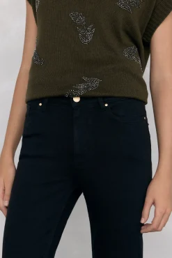 Pedro del Hierro Jeans push up Negro New