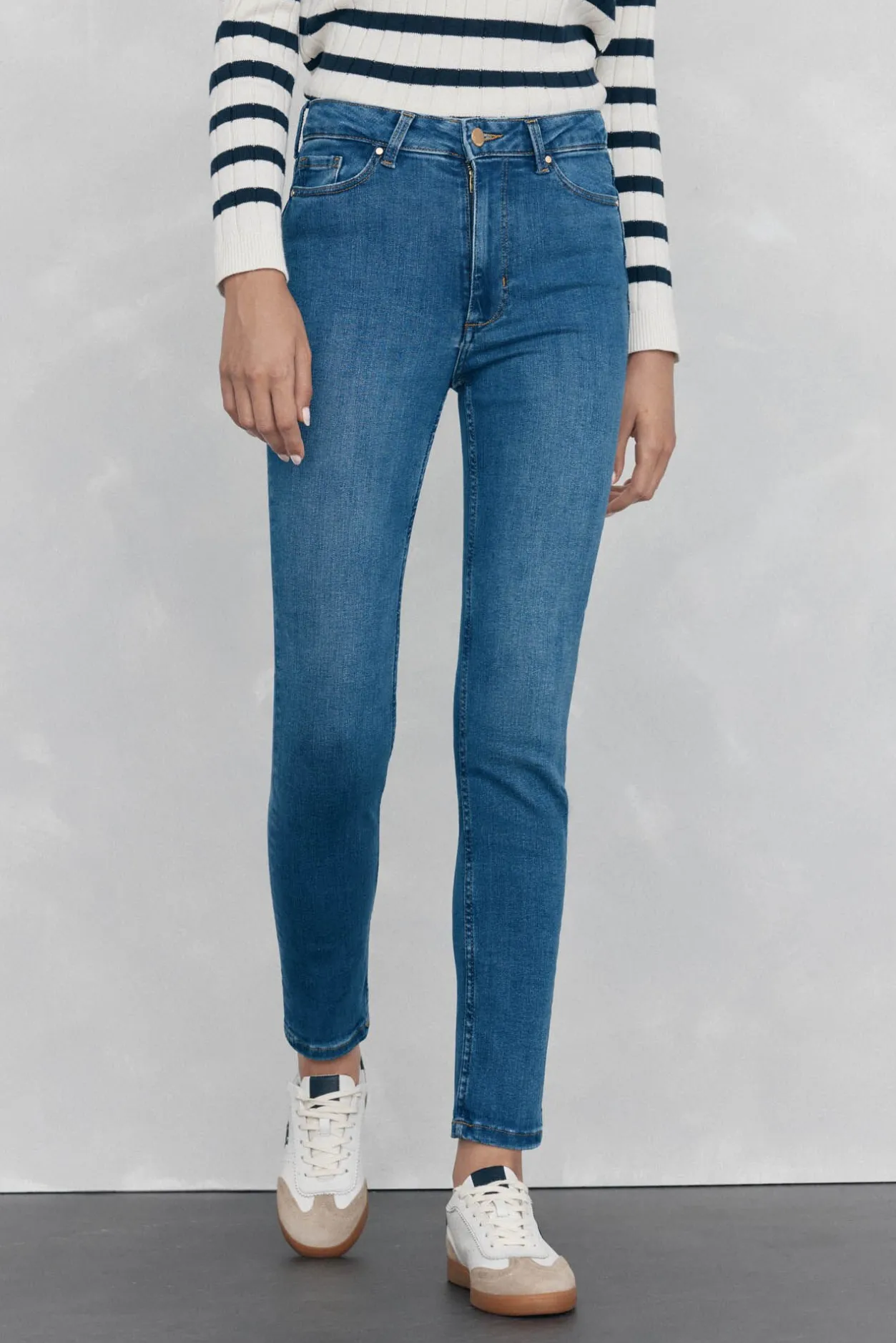 Pedro del Hierro Jeans push up Azul