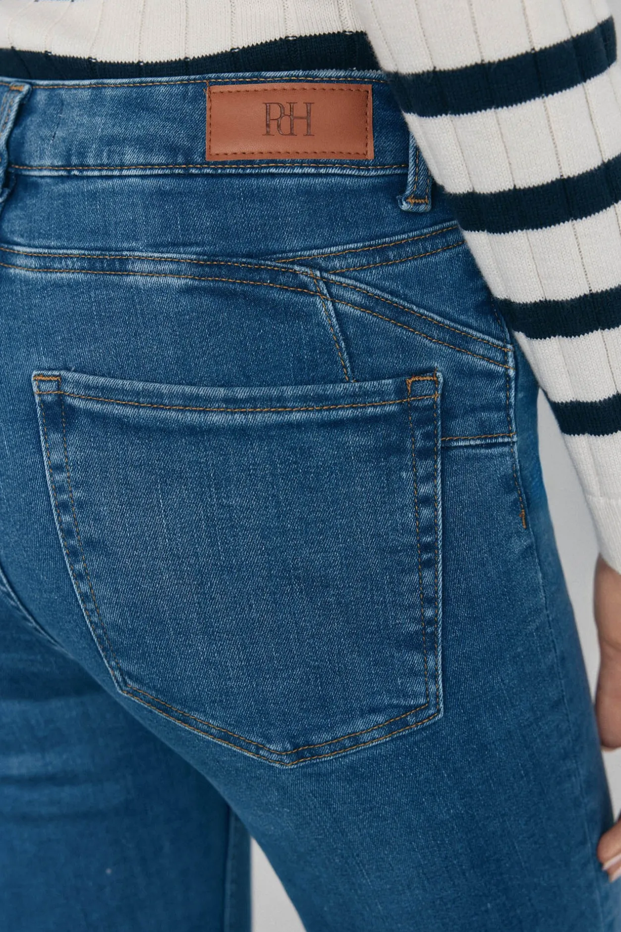 Pedro del Hierro Jeans push up Azul