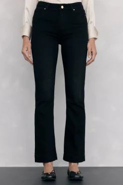 Pedro del Hierro Jeans push up flare Negro Sale